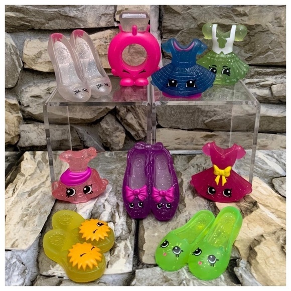 Complete 56 Full SET Shopkins McDonalds Happy Place Series 1 Doll Figures Bundle - Picture 3 of 9